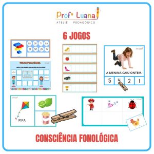 6 Jogos de Consciência Fonológica
