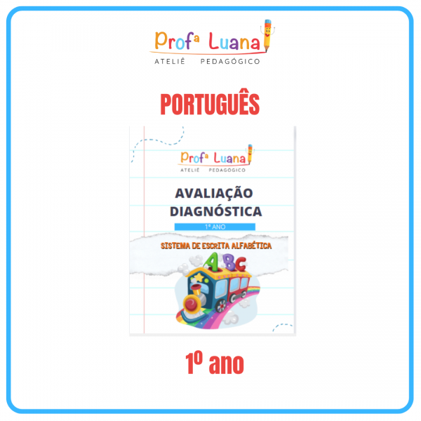 Avaliação Diagnóstica Português - 1ºano