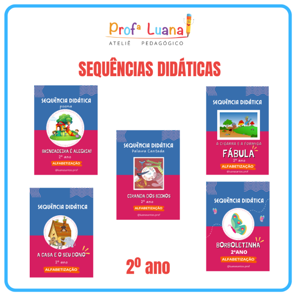 Combo Sequências Didáticas - 2 ANO