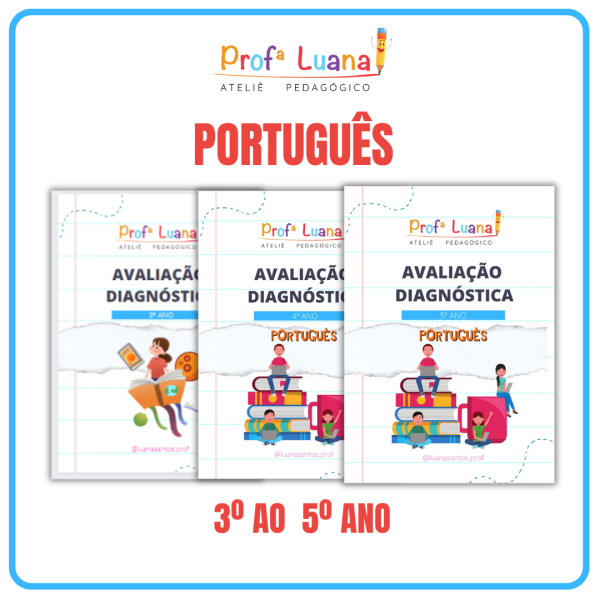 Avaliação Diagnóstica PORTUGUÊS 3º ao 5º ano