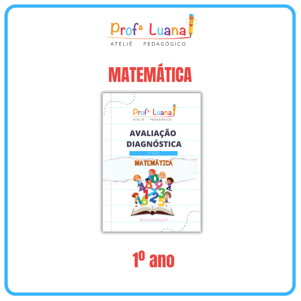 Avaliação Diagnóstica - Matemática 1º ano