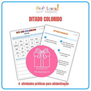 DITADO COLORIDO E DITADO DESAFIO